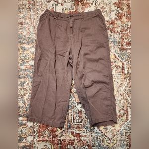 Maurices Wide Leg Stretch Large Cropped